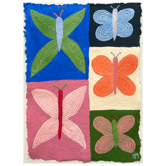 Colouful butterflies.