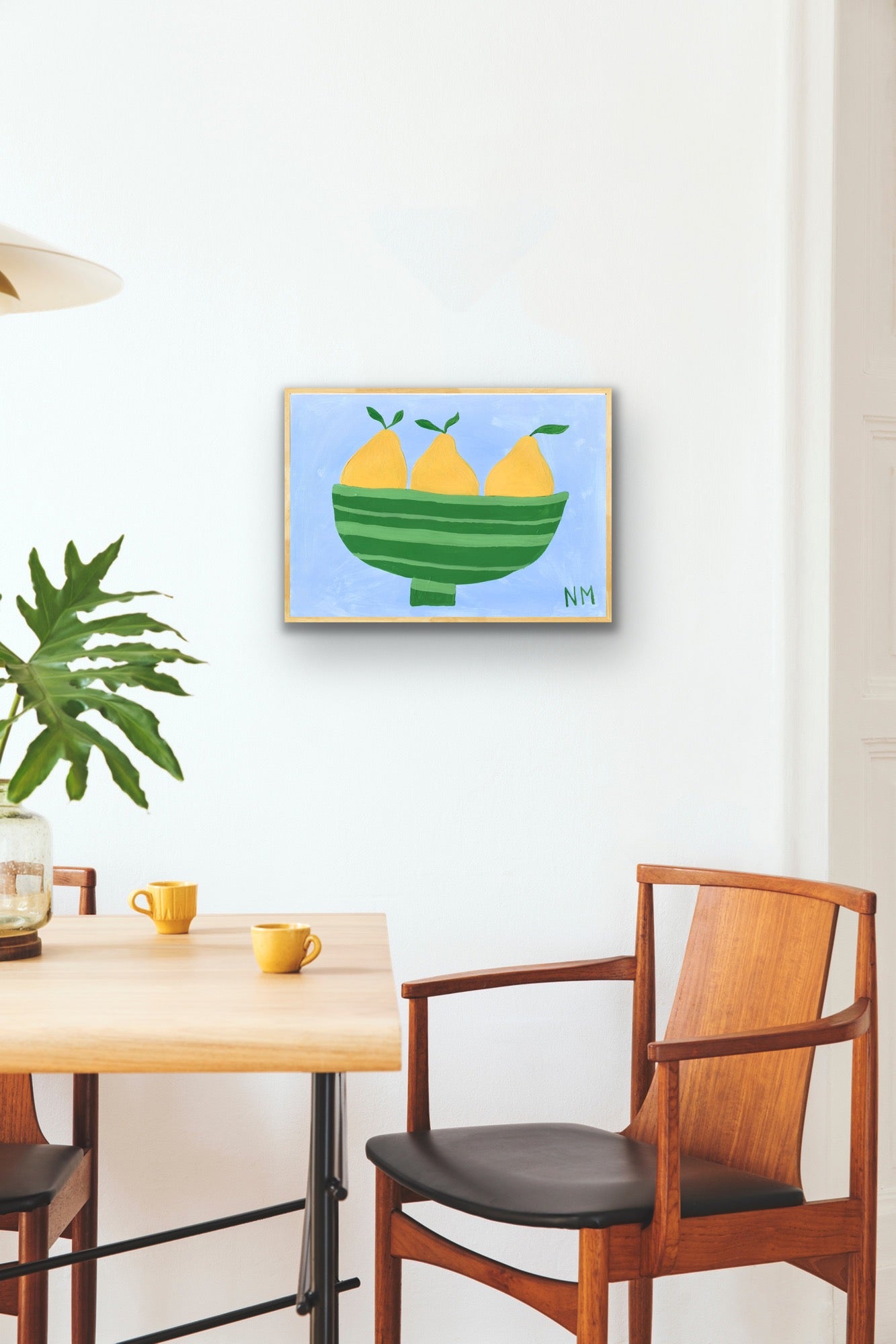 Three lemons print.