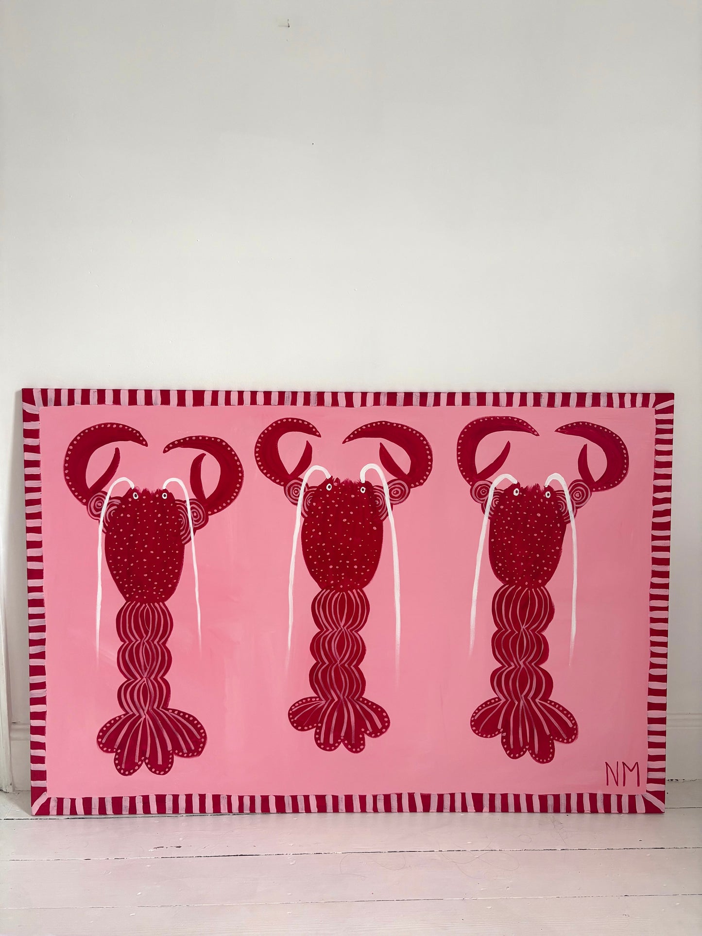Three Red Lobsters.