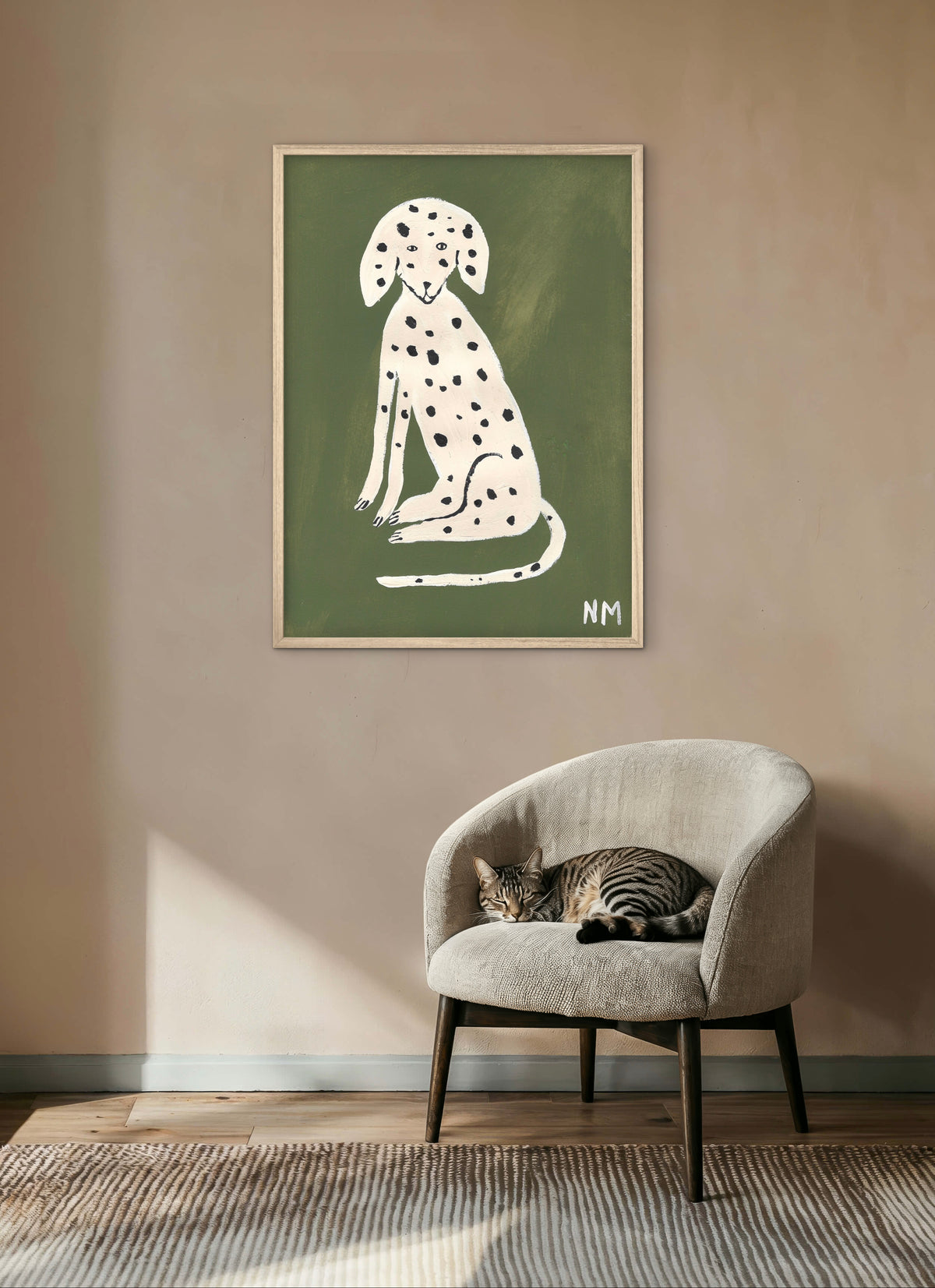 Little Dalmatian print.