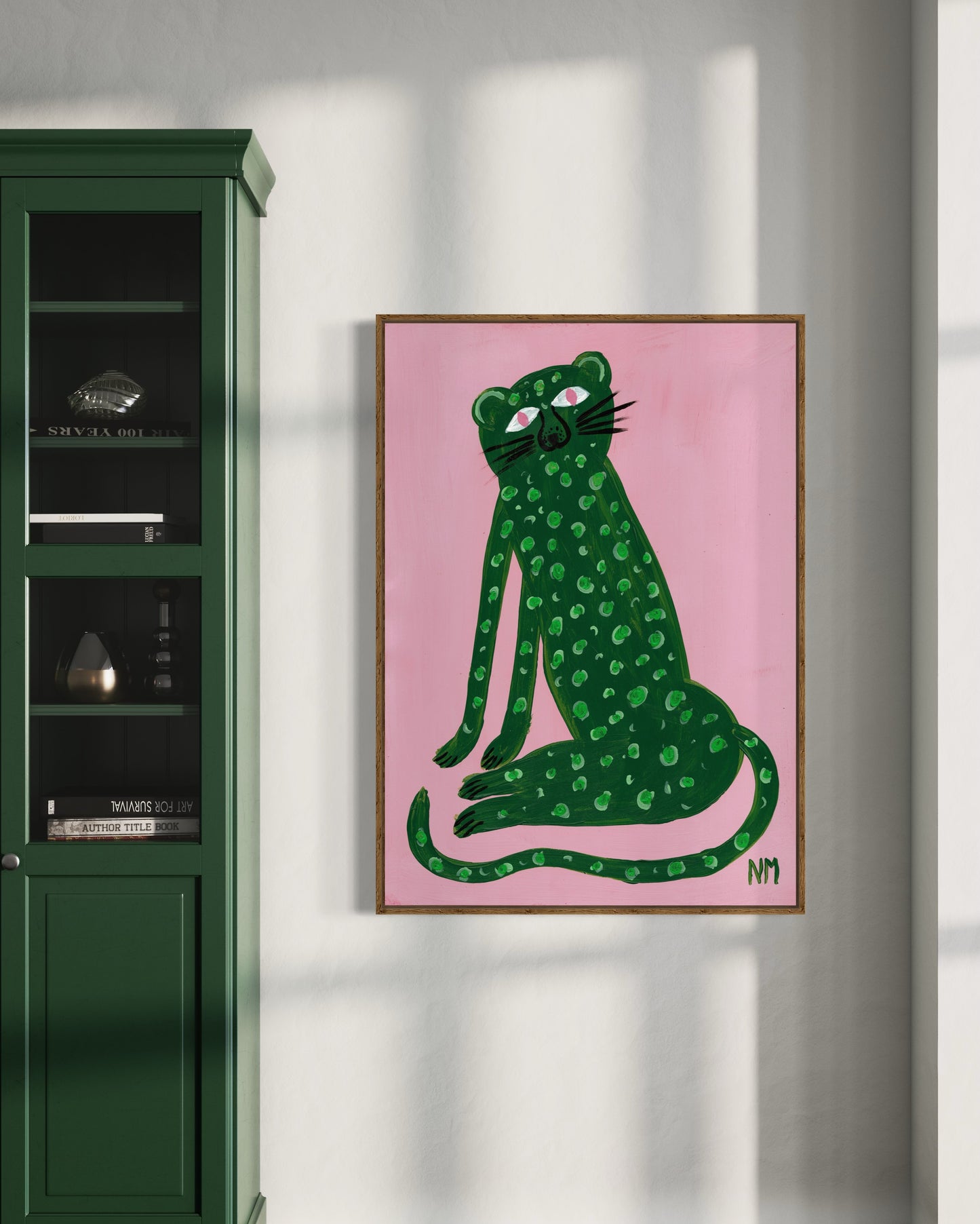 Green leopard