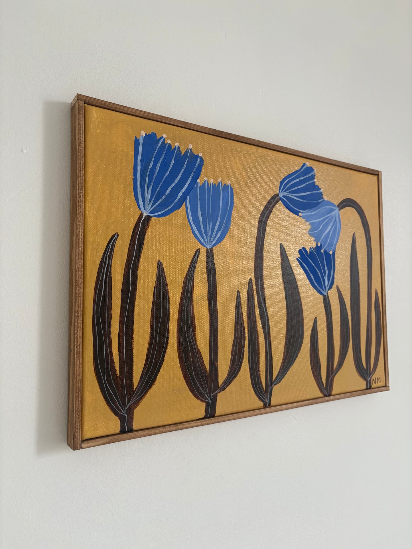 Blue Flowers.