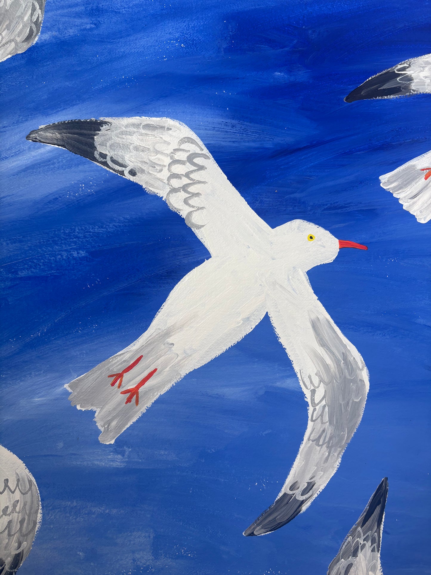 Seagulls In The Sky.