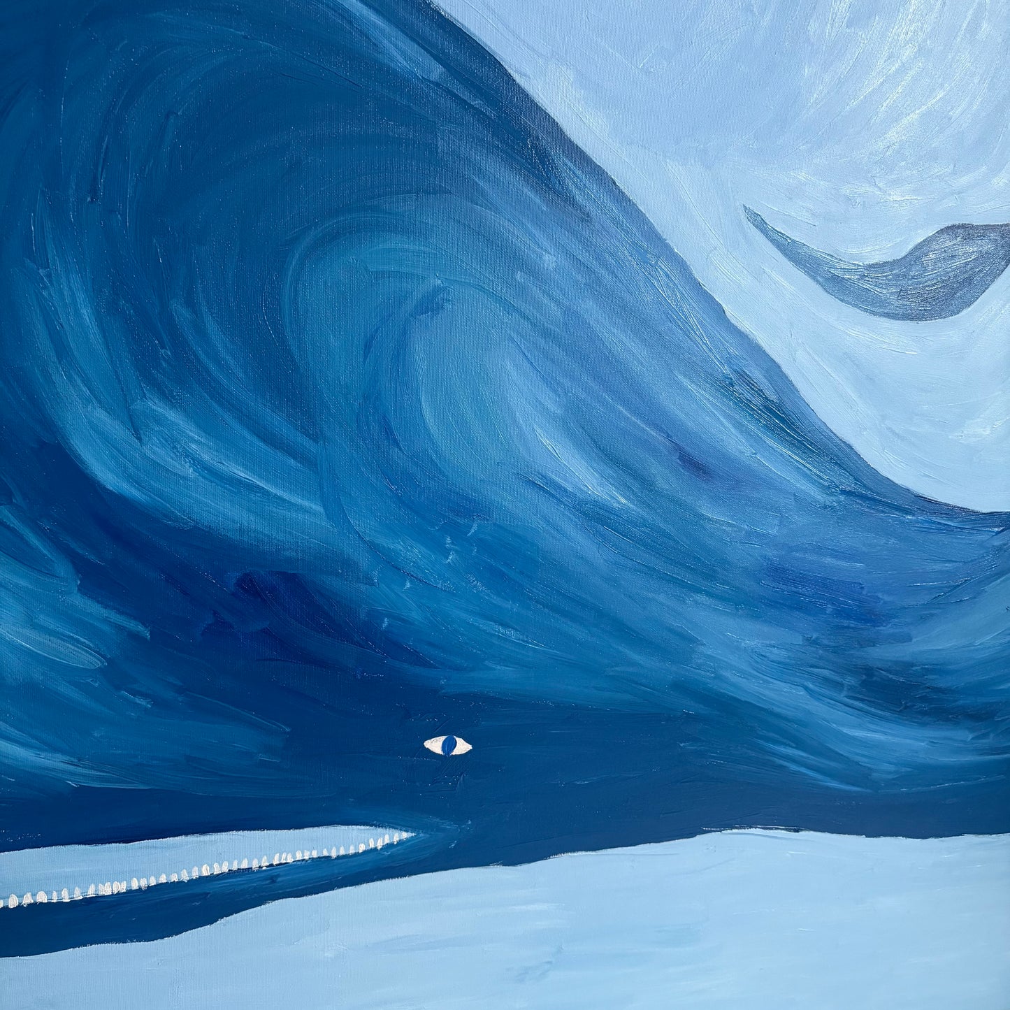 Big Whale In The Big Blue
