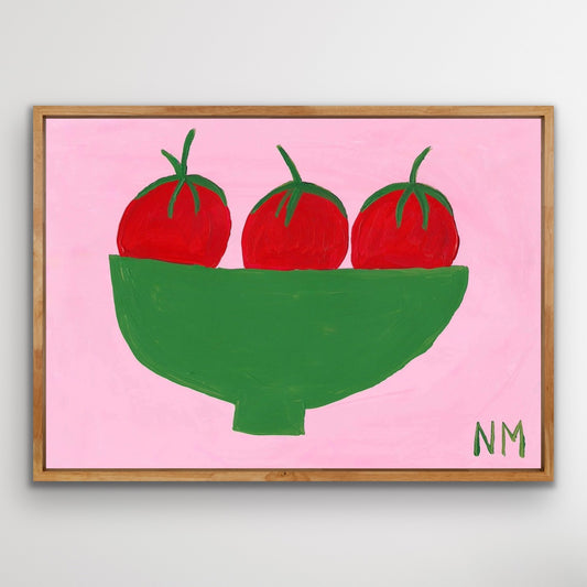 Three tomatos print.