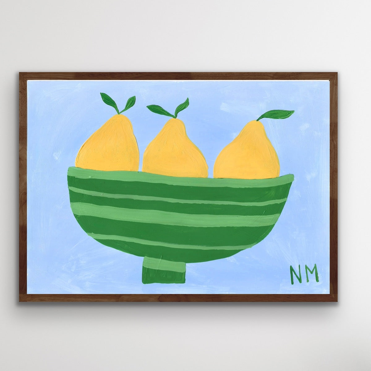 Three lemons print.