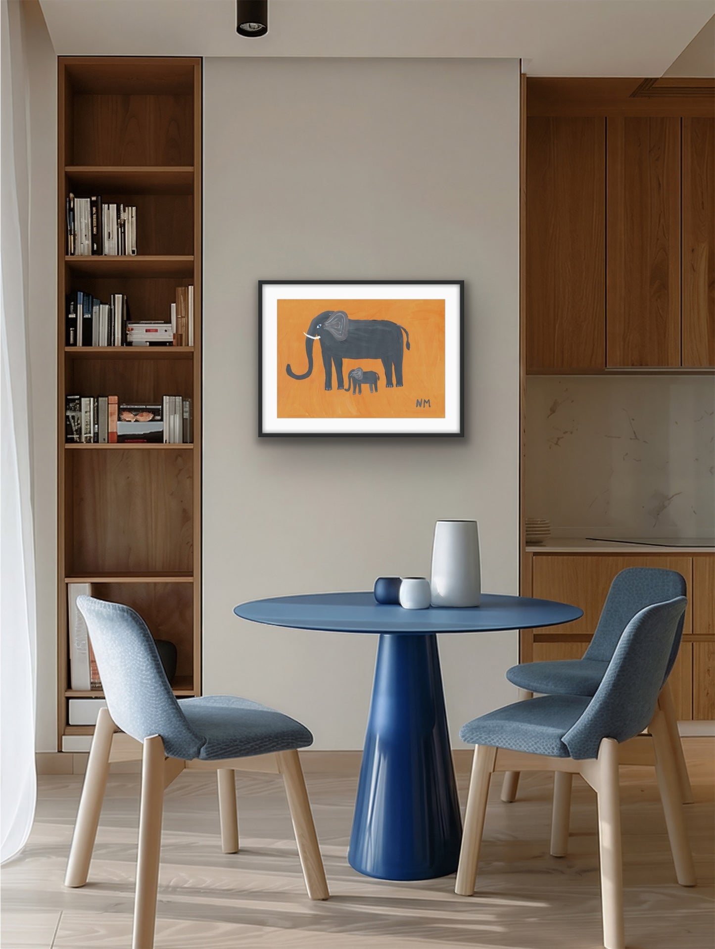 Elephant baby print.