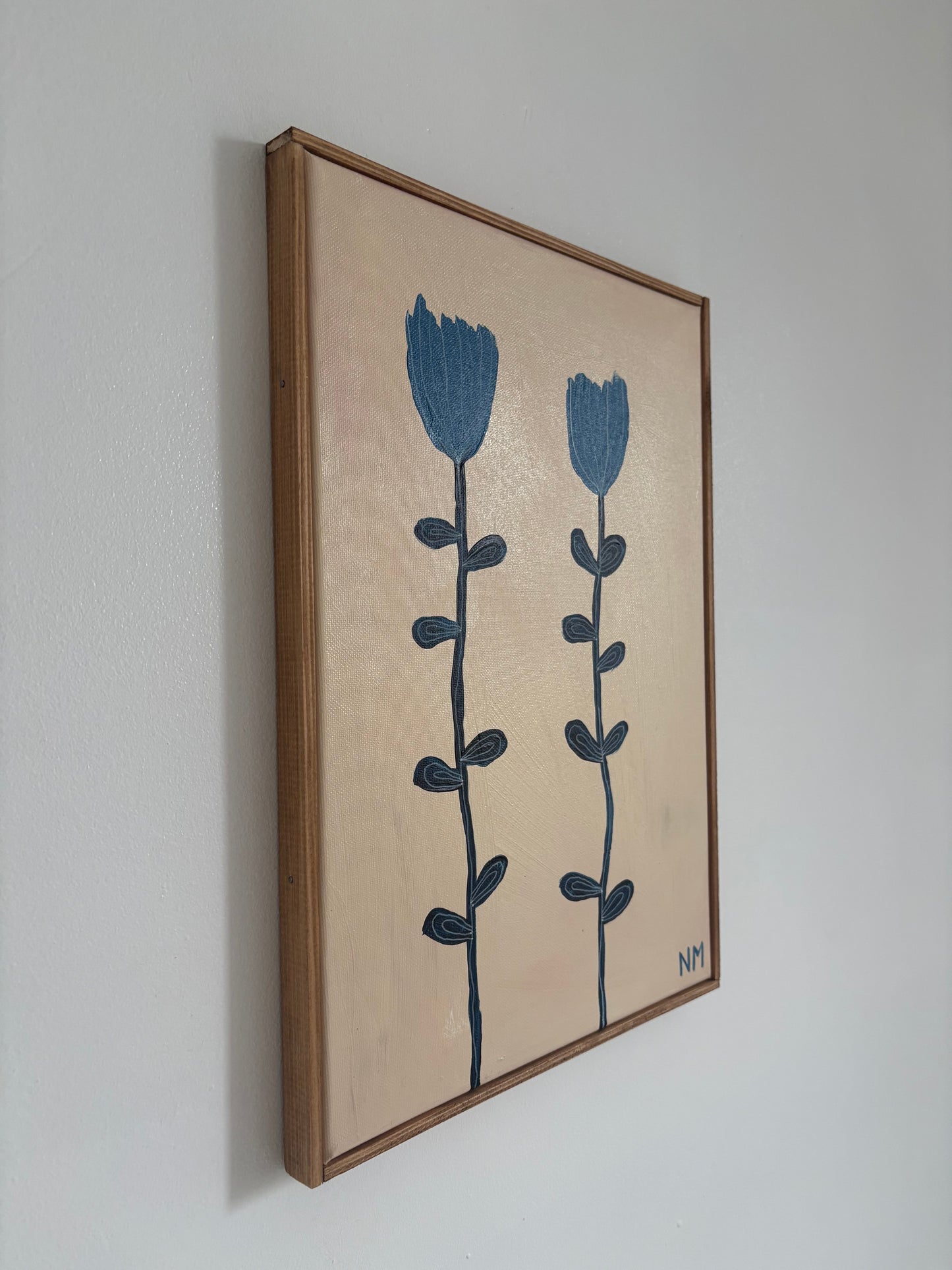 Blue Tulips.