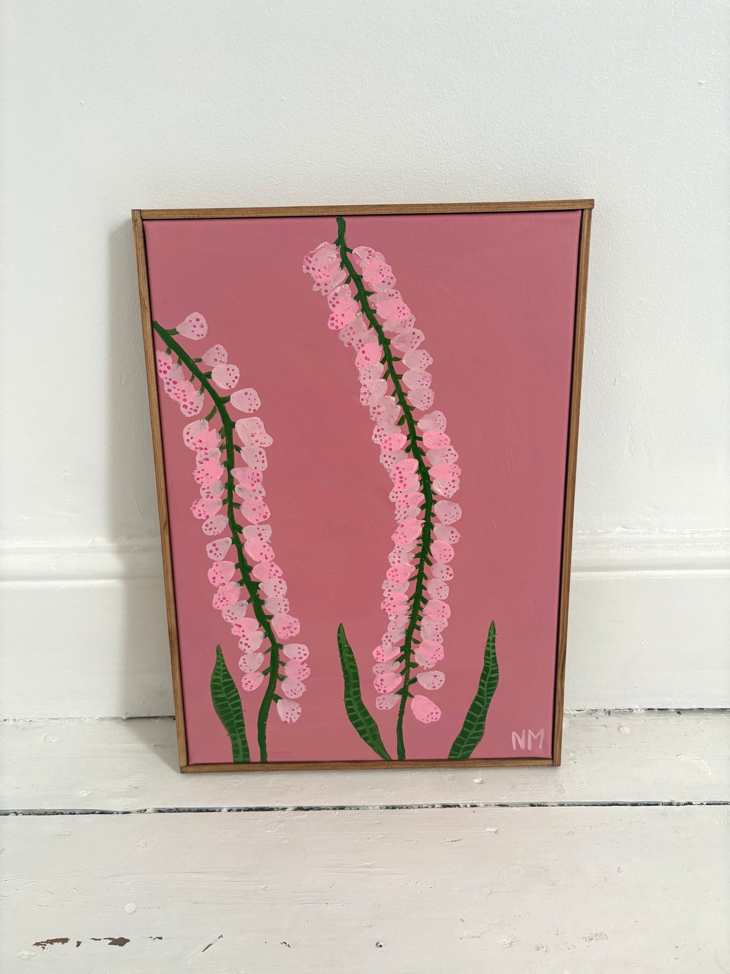 Pink Foxglove.