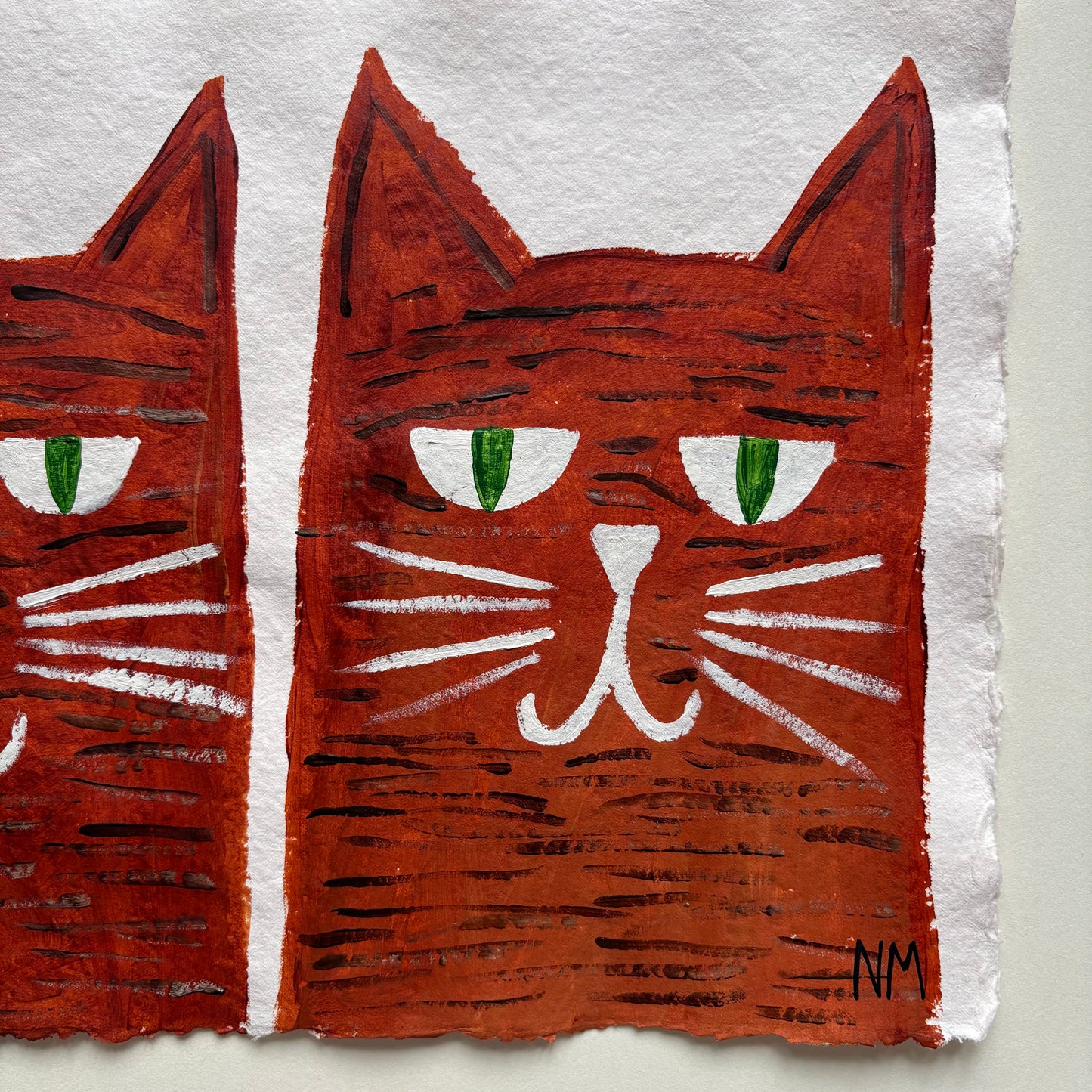Ginger tabby cats.