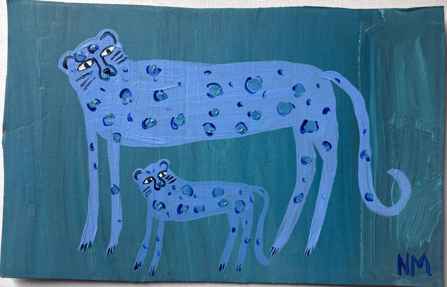 Blue Baby Leopard.