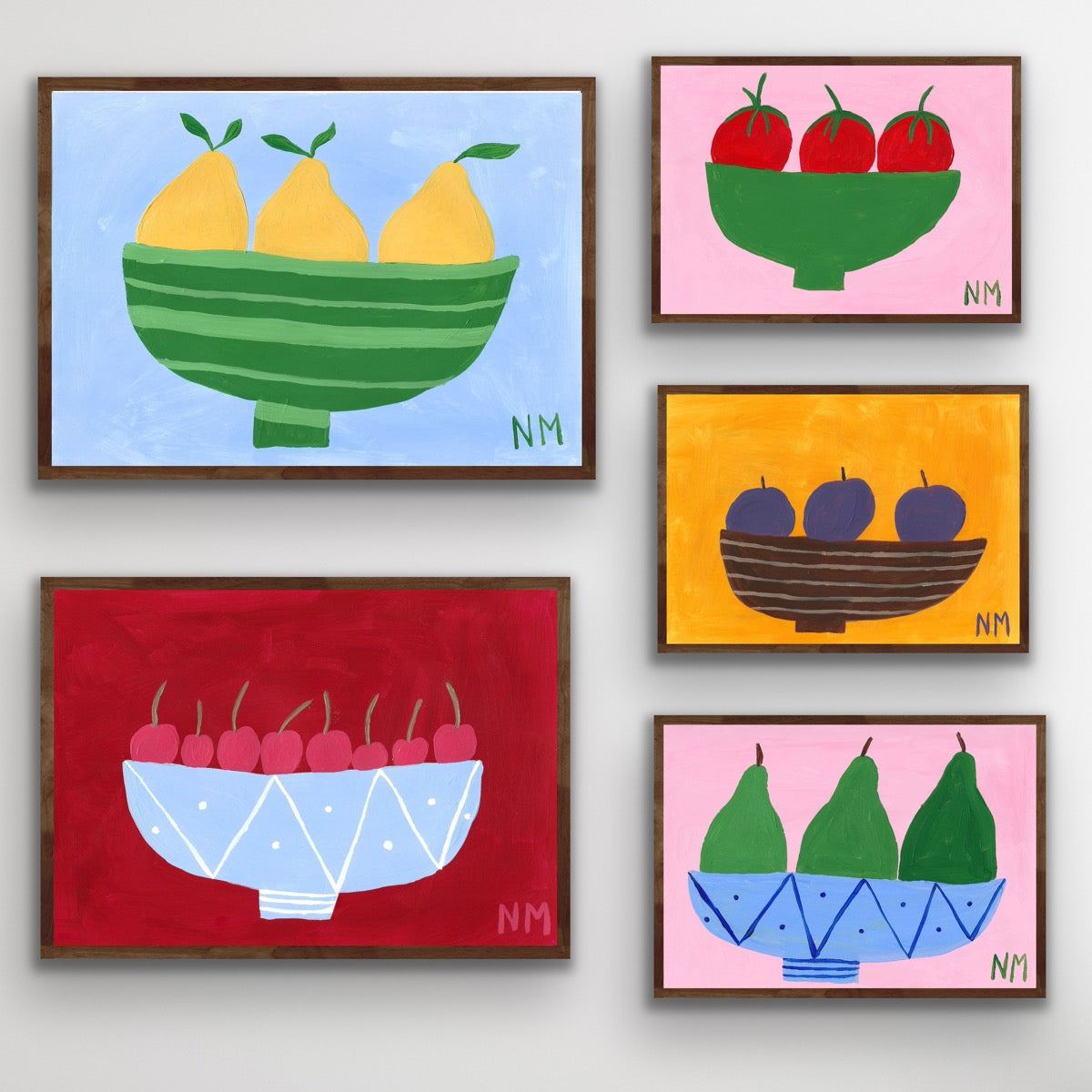 Three lemons print.