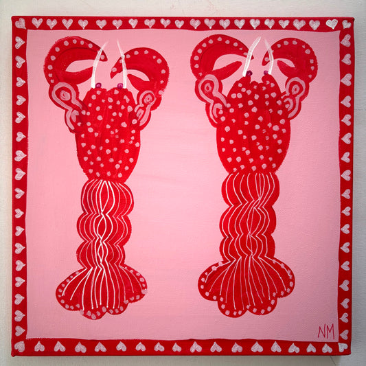 Red love lobsters.
