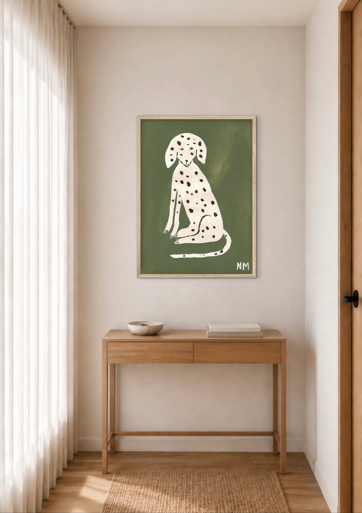 Little Dalmatian print.