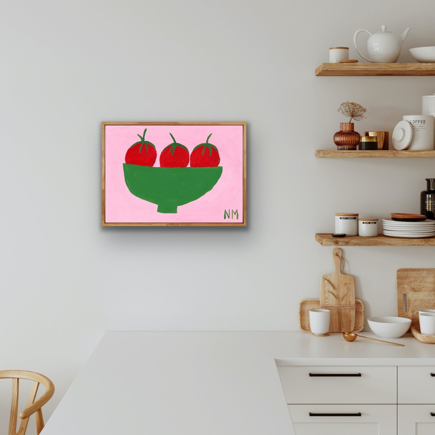 Three tomatos print.