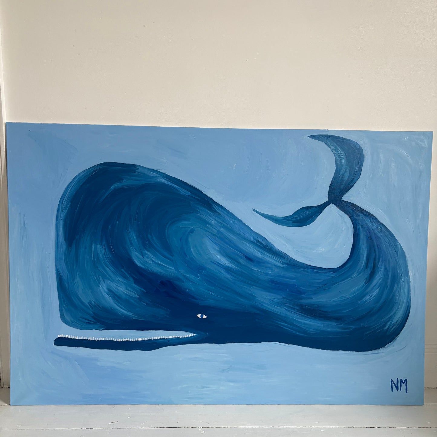 Big Whale In The Big Blue