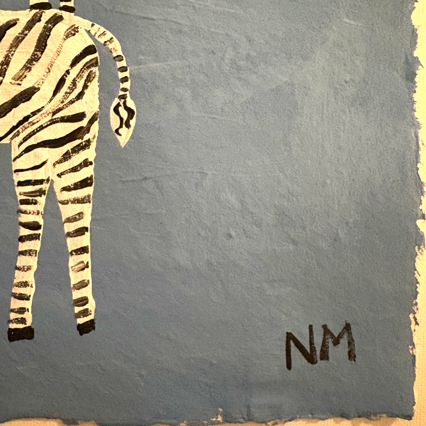 Zebras in the red moon.
