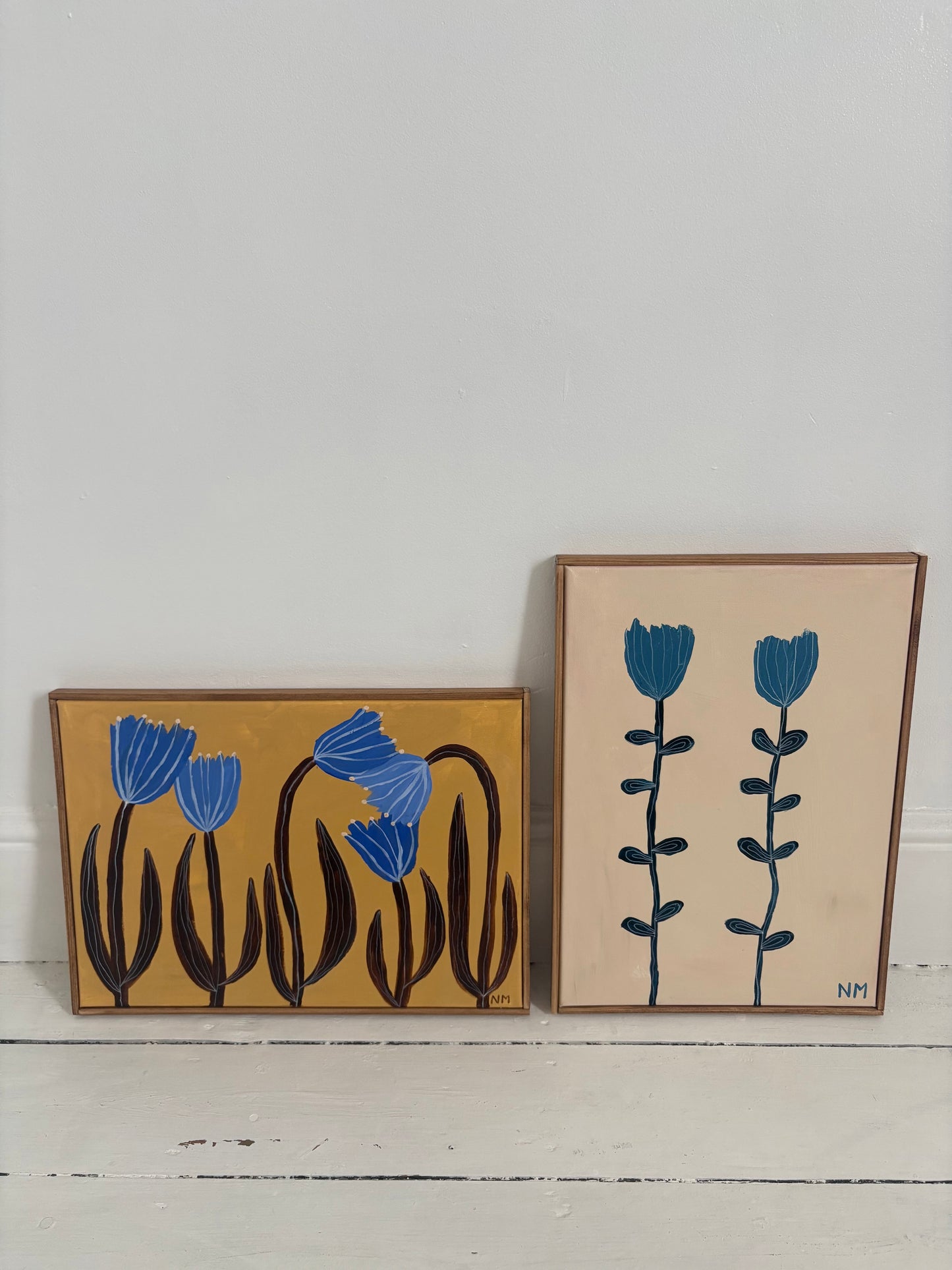 Blue Tulips.