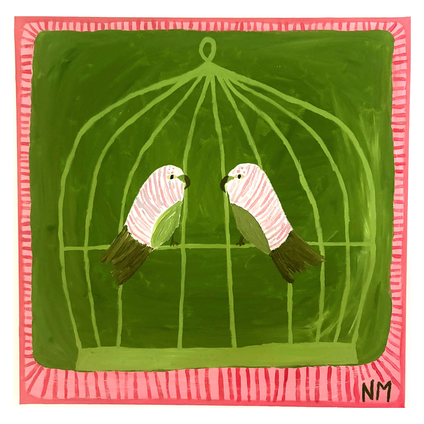Green Budgies.