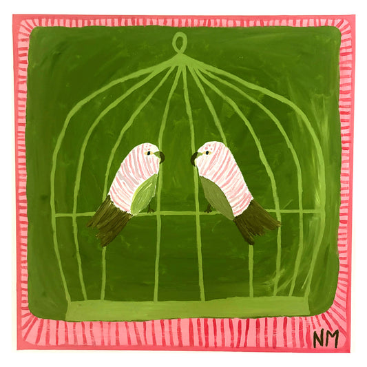 Green Budgies.