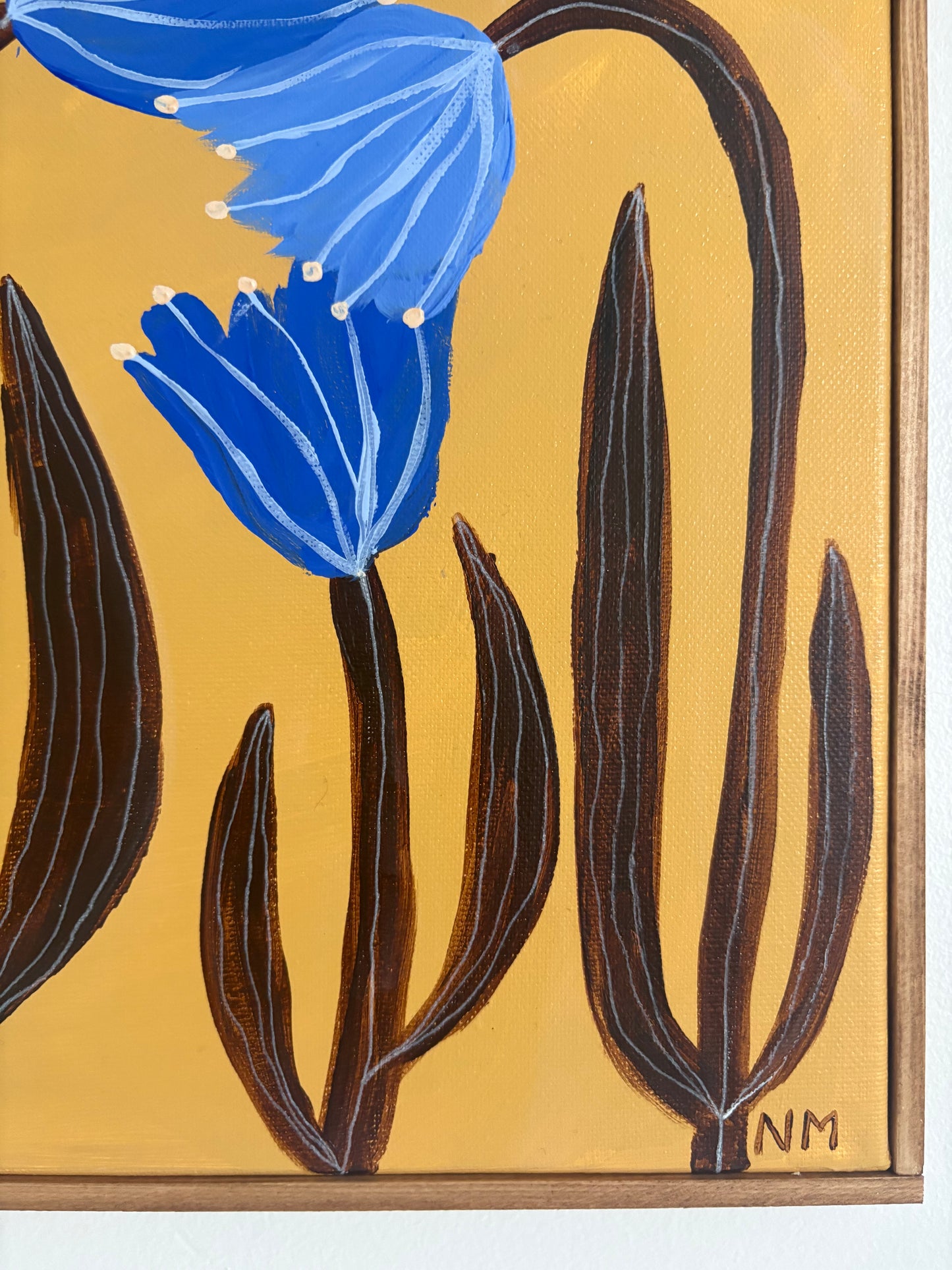 Blue Flowers.