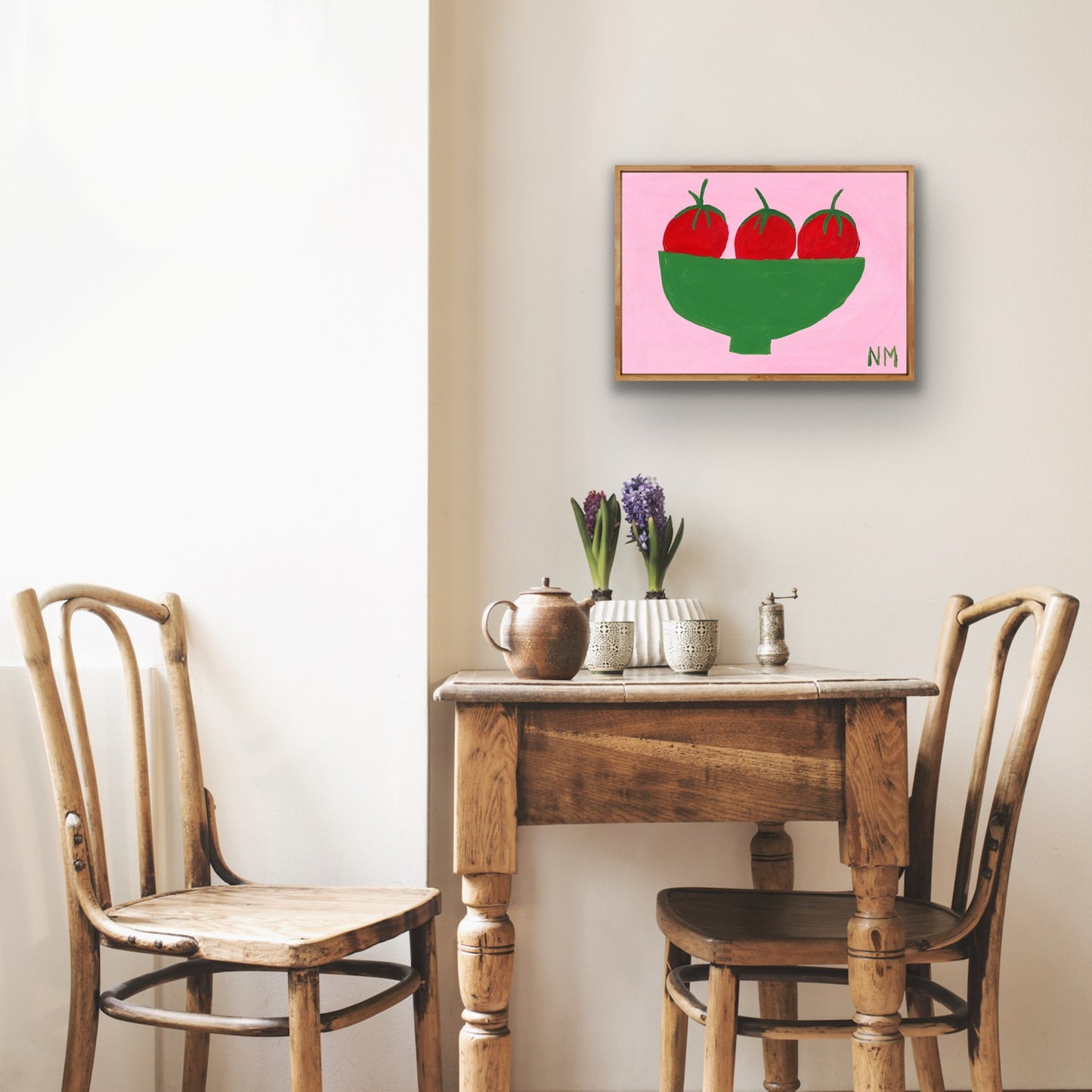 Three tomatos print.