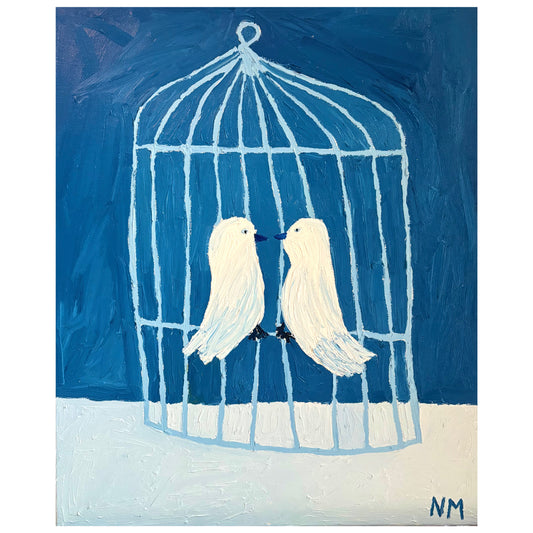 Pretty white birds.