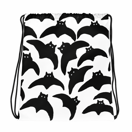 Drawstring bat bag.