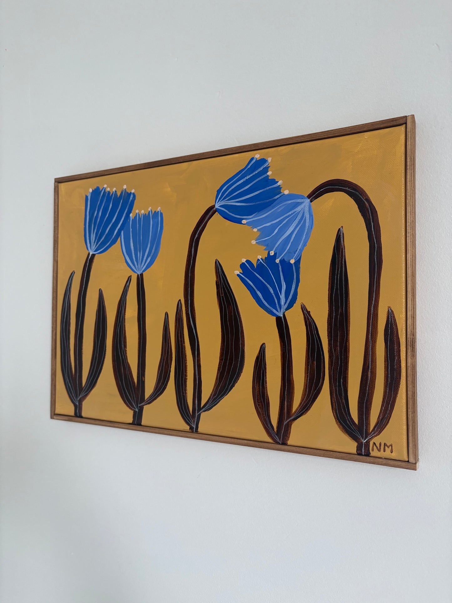 Blue Flowers.