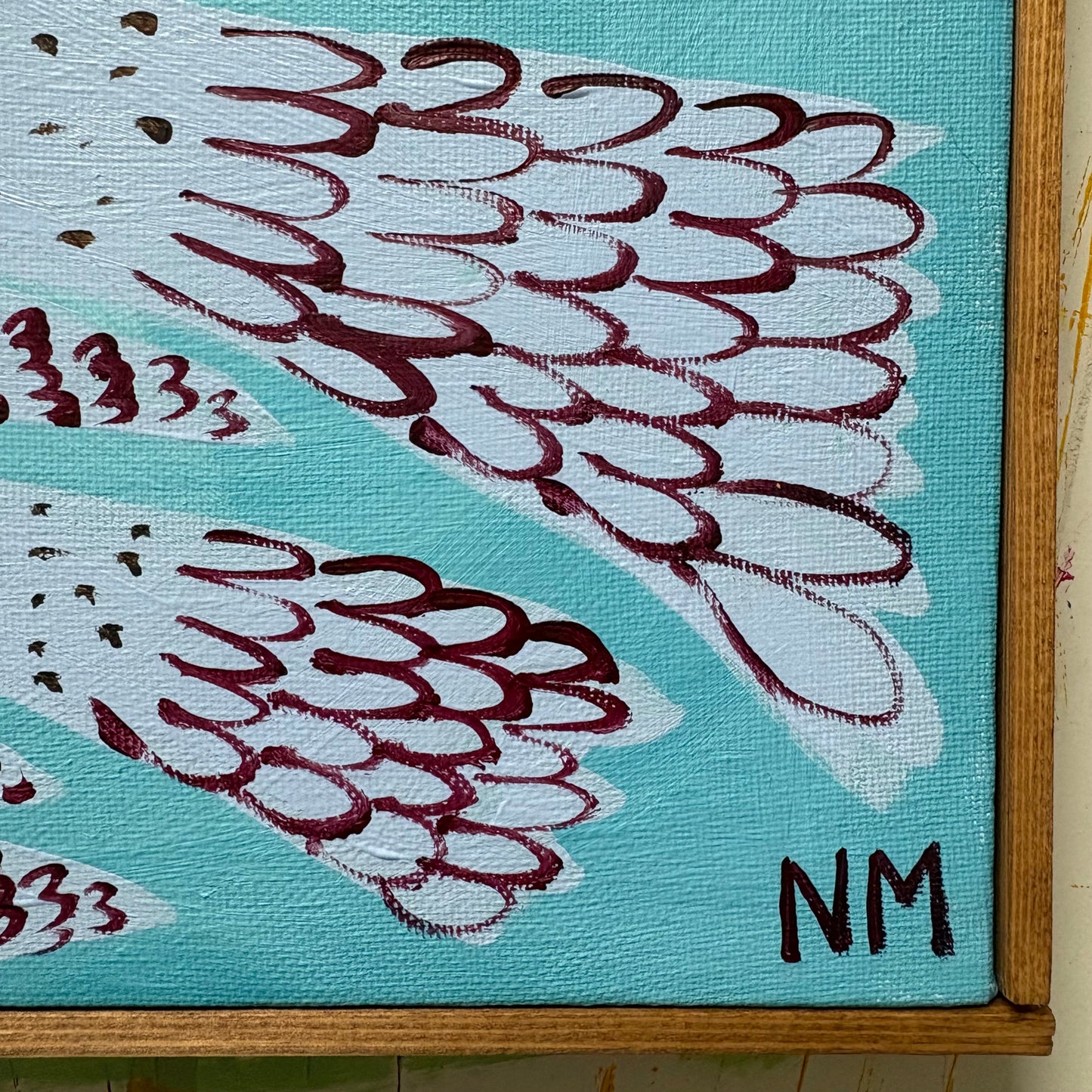 Blue birds.