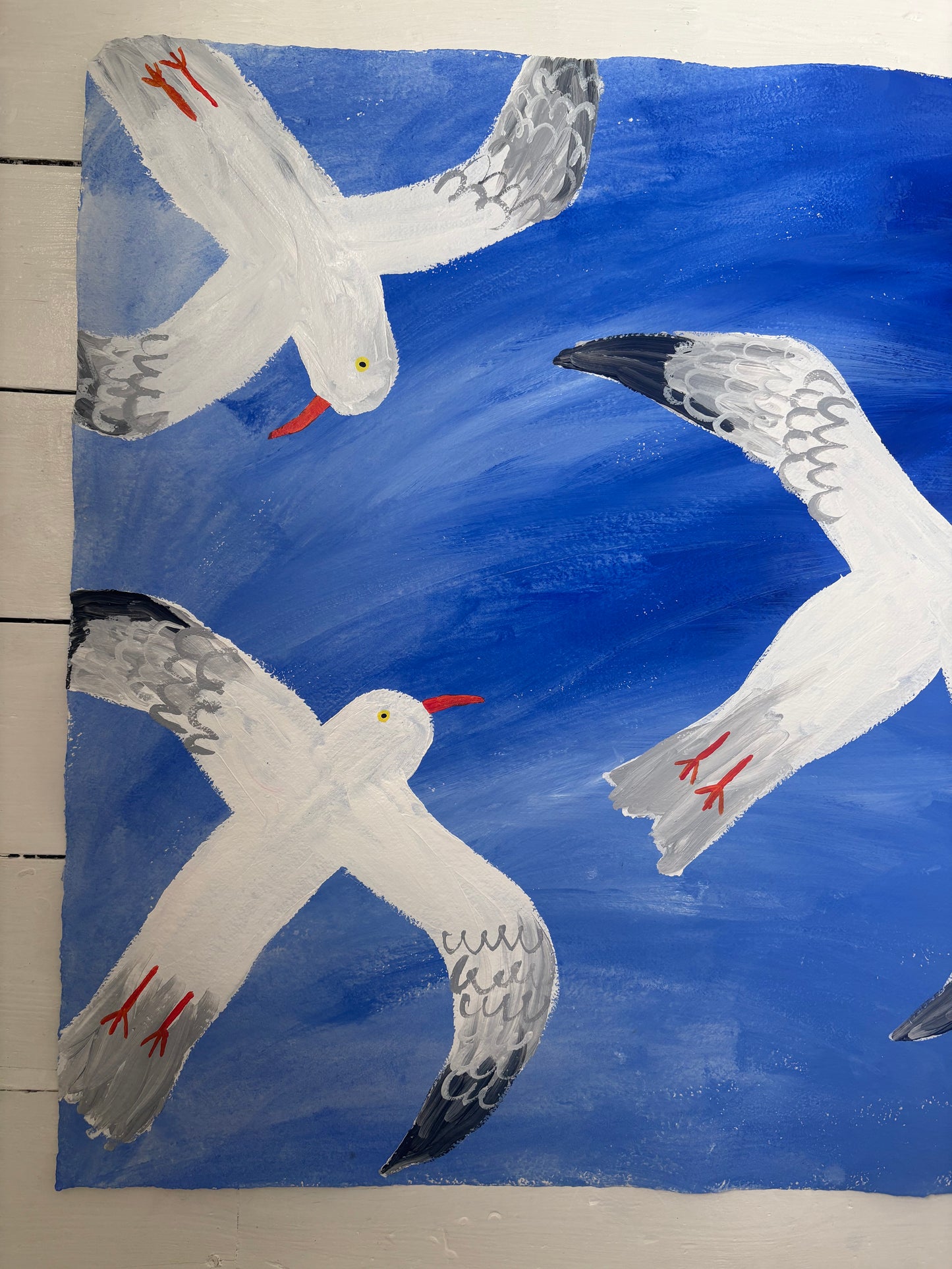 Seagulls In The Sky.