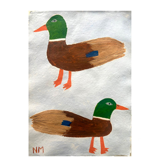 Two Mallards.