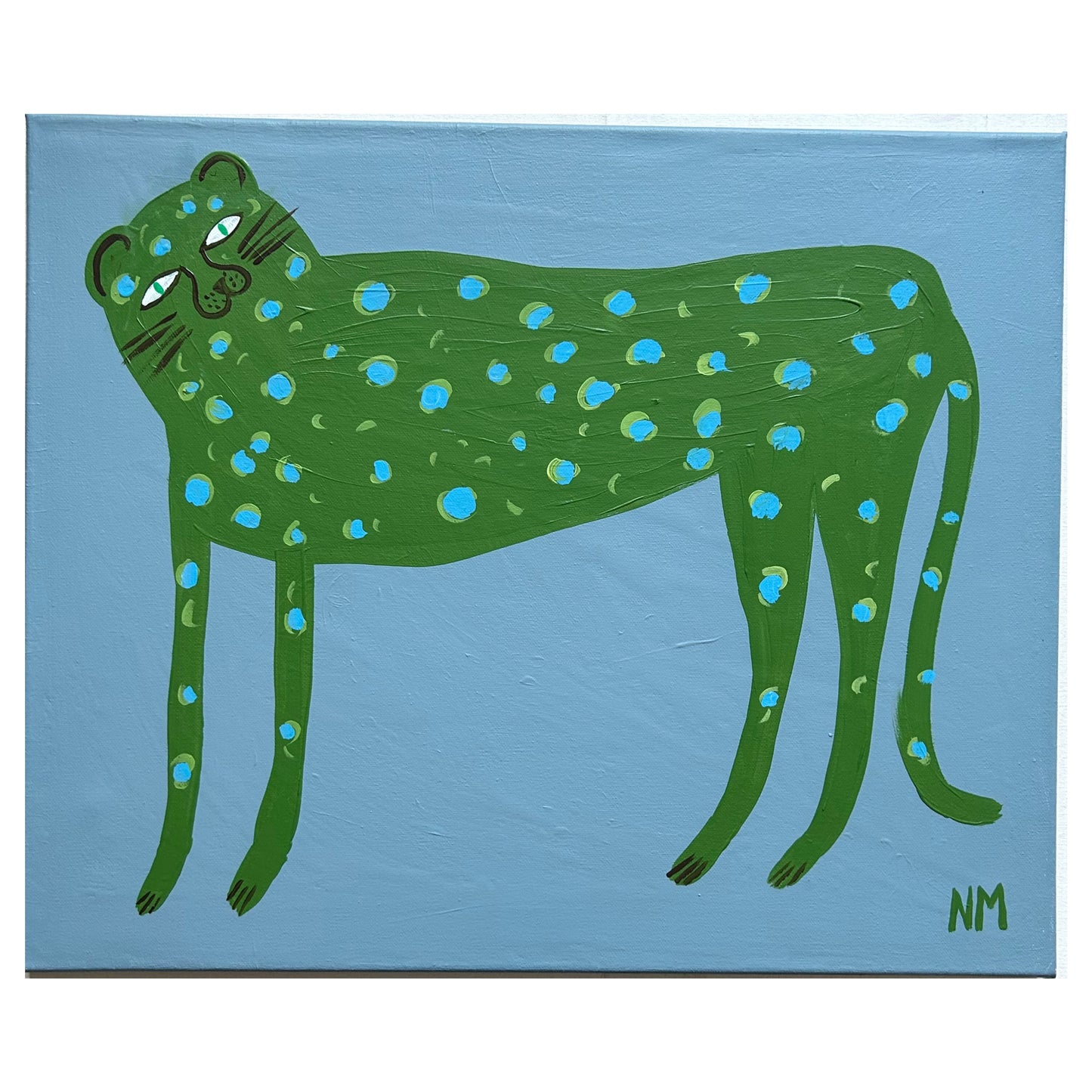 Green leopard