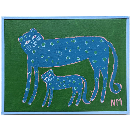 Blue leopards.