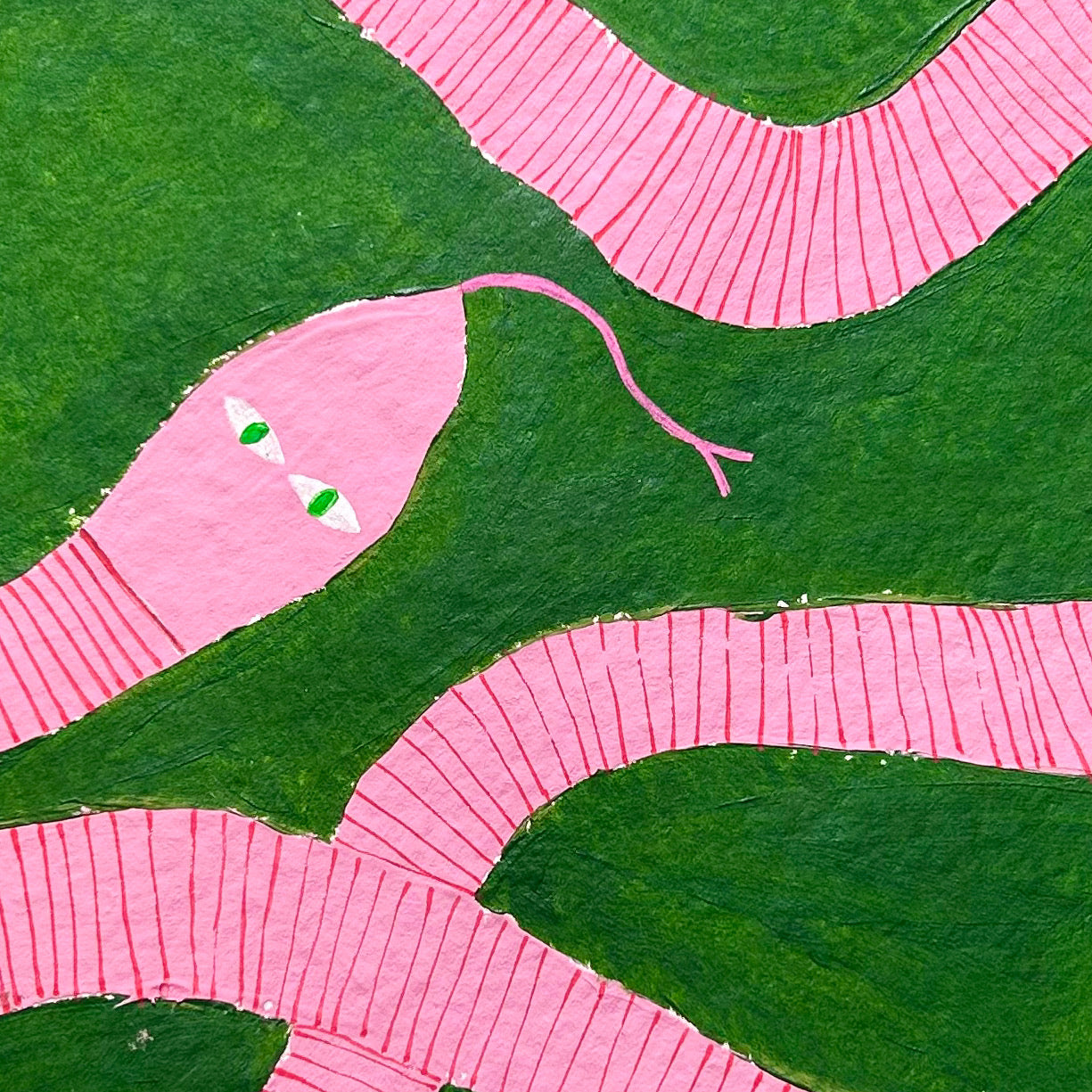 Pink snake