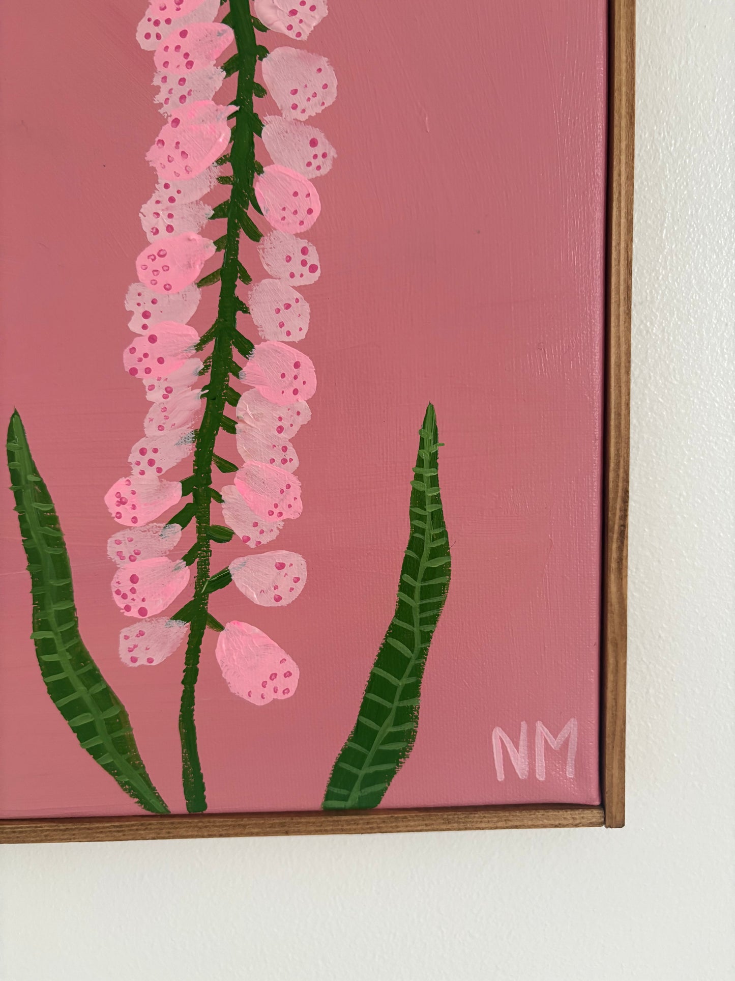 Pink Foxglove.