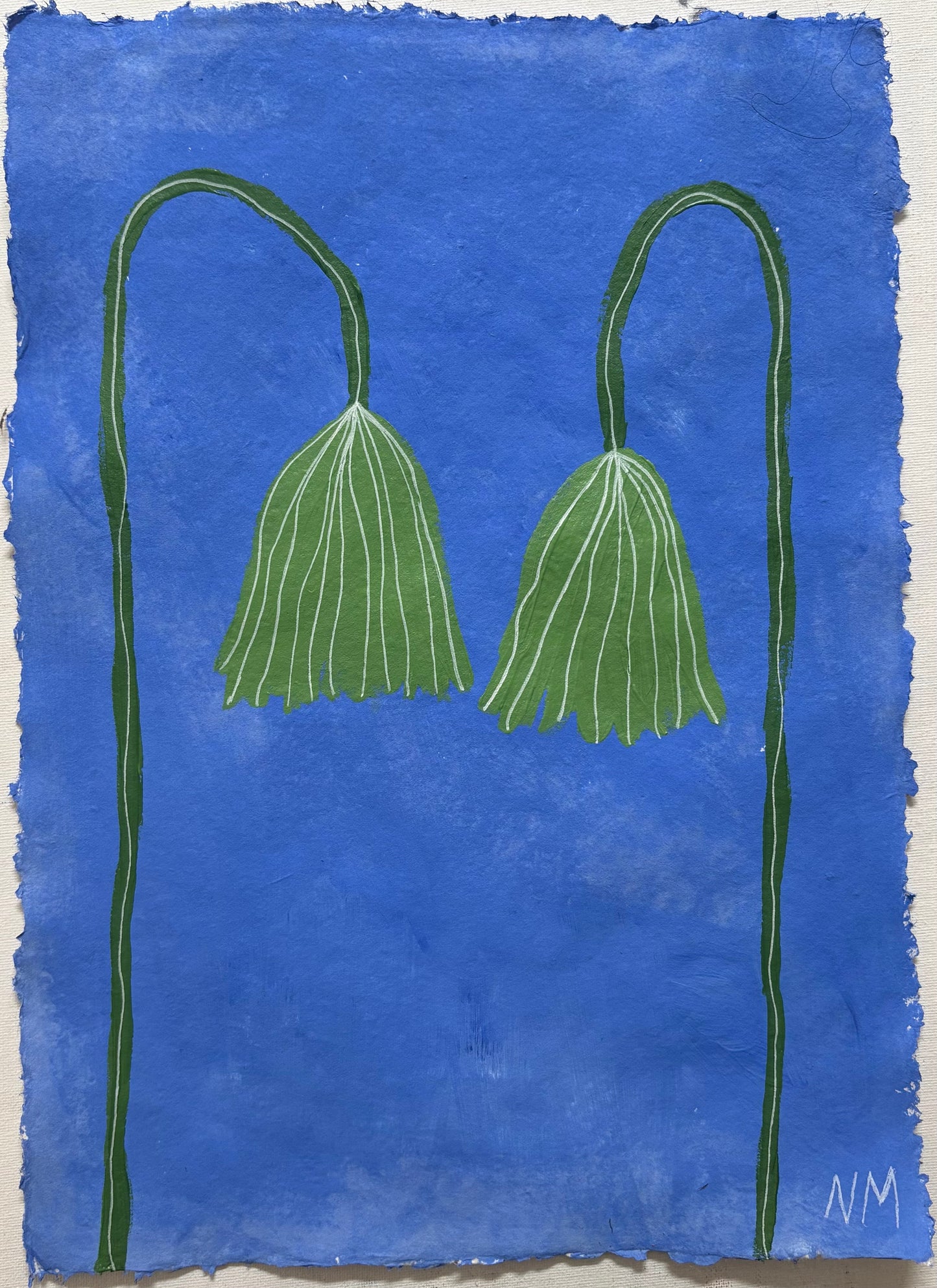 Green flowers.