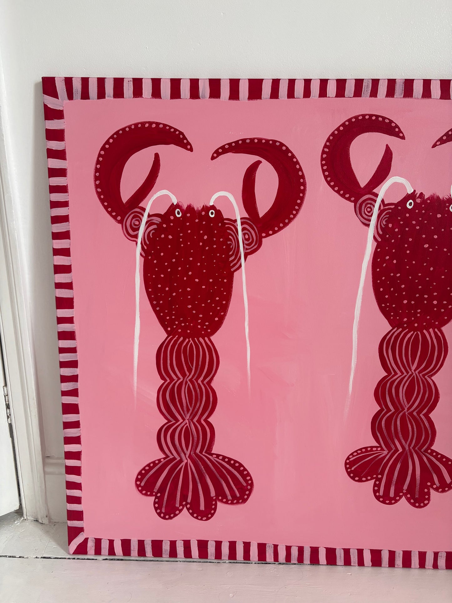 Three Red Lobsters.