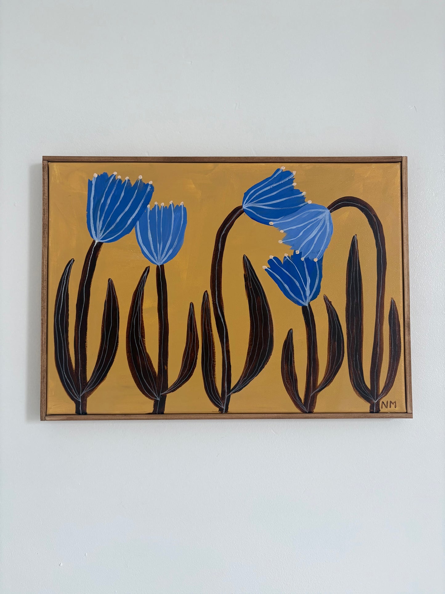 Blue Flowers.