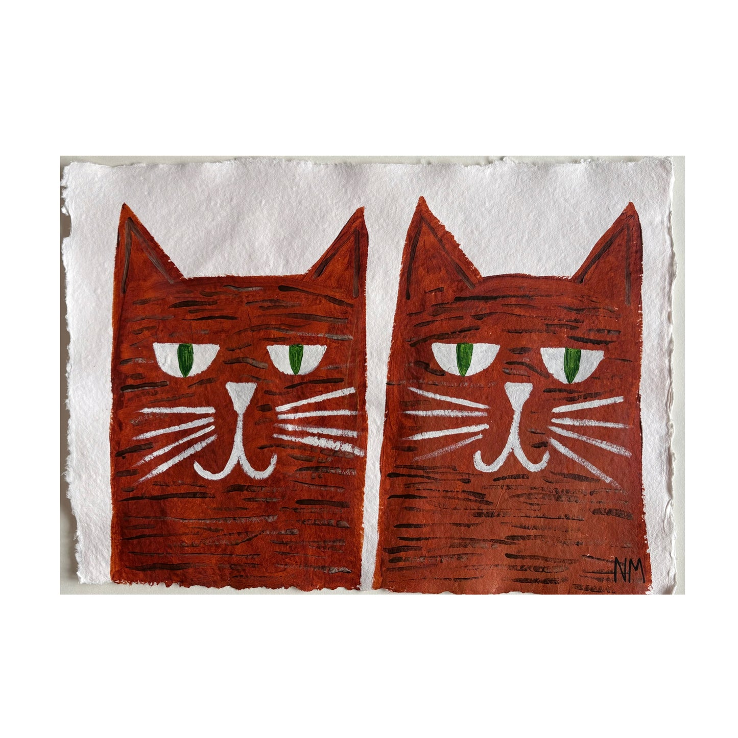 Ginger tabby cats.