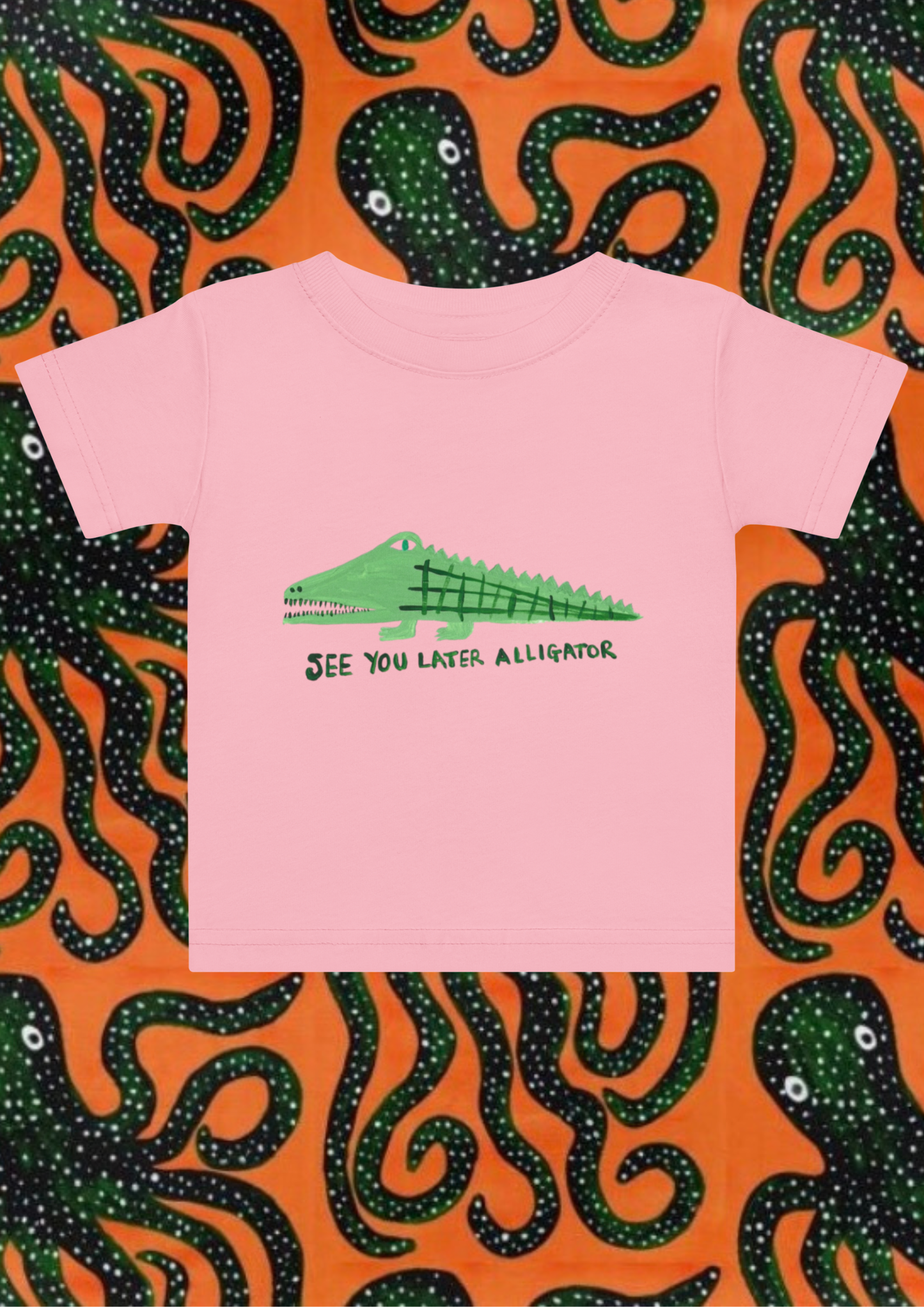See You Later Alligator-Baby jersey t-shirt 6-24m