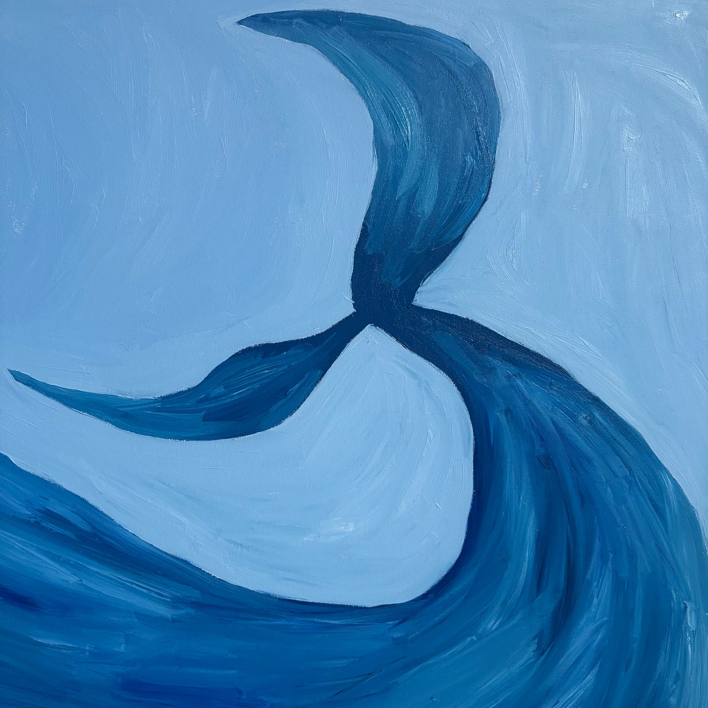 Big Whale In The Big Blue