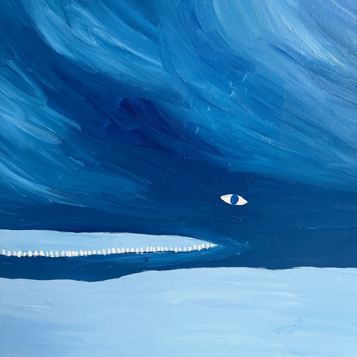 Big Whale In The Big Blue