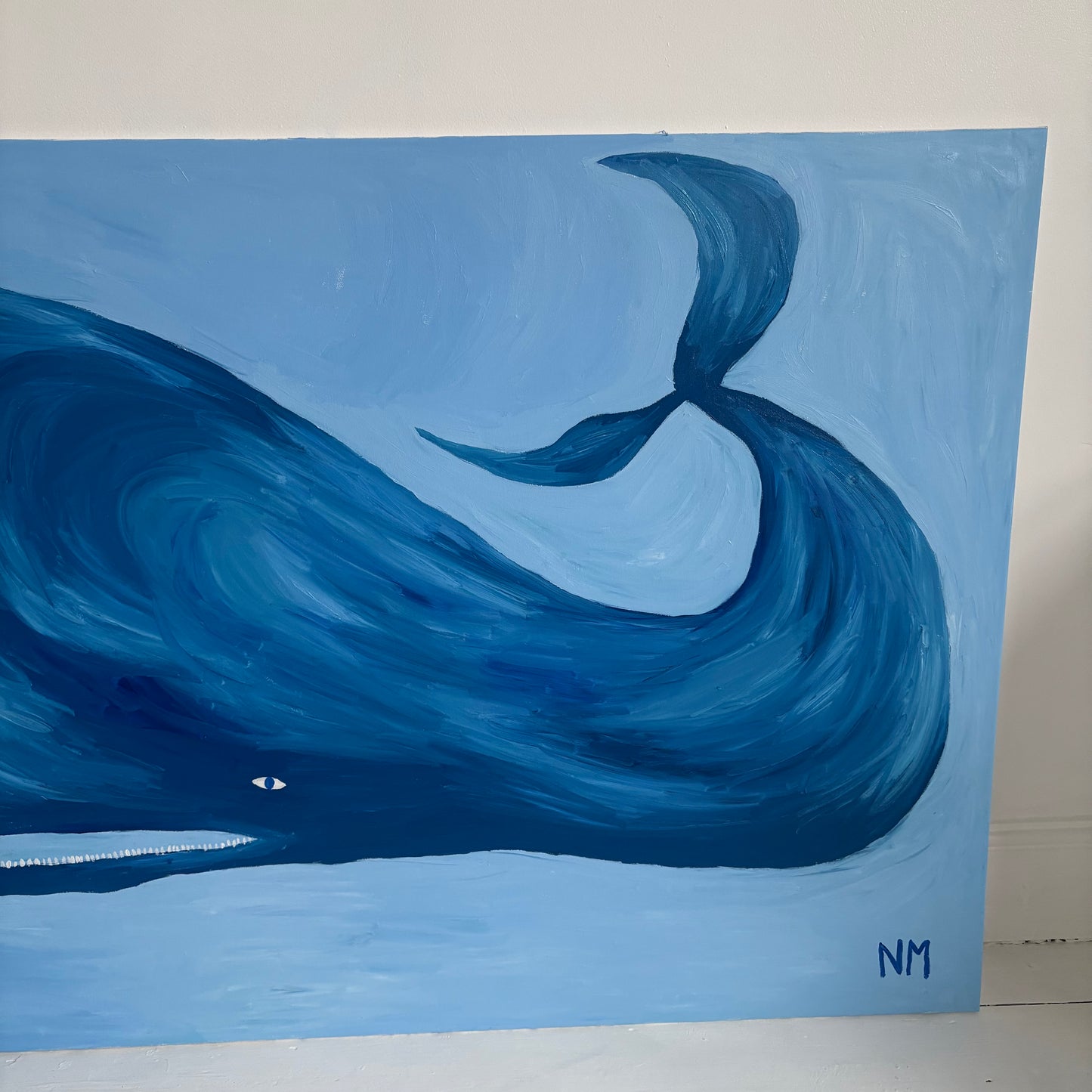 Big Whale In The Big Blue
