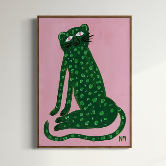 Green leopard