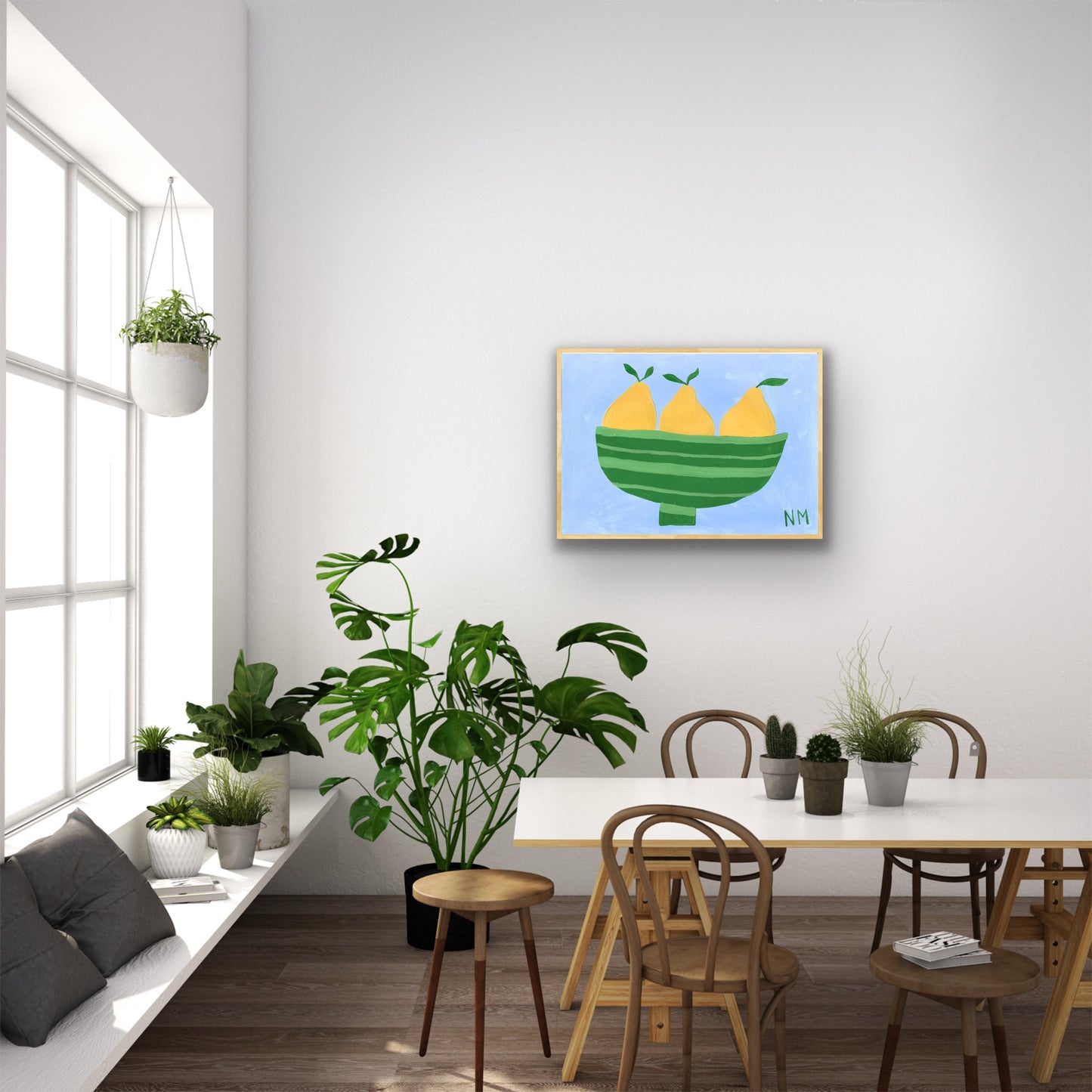 Three lemons print.