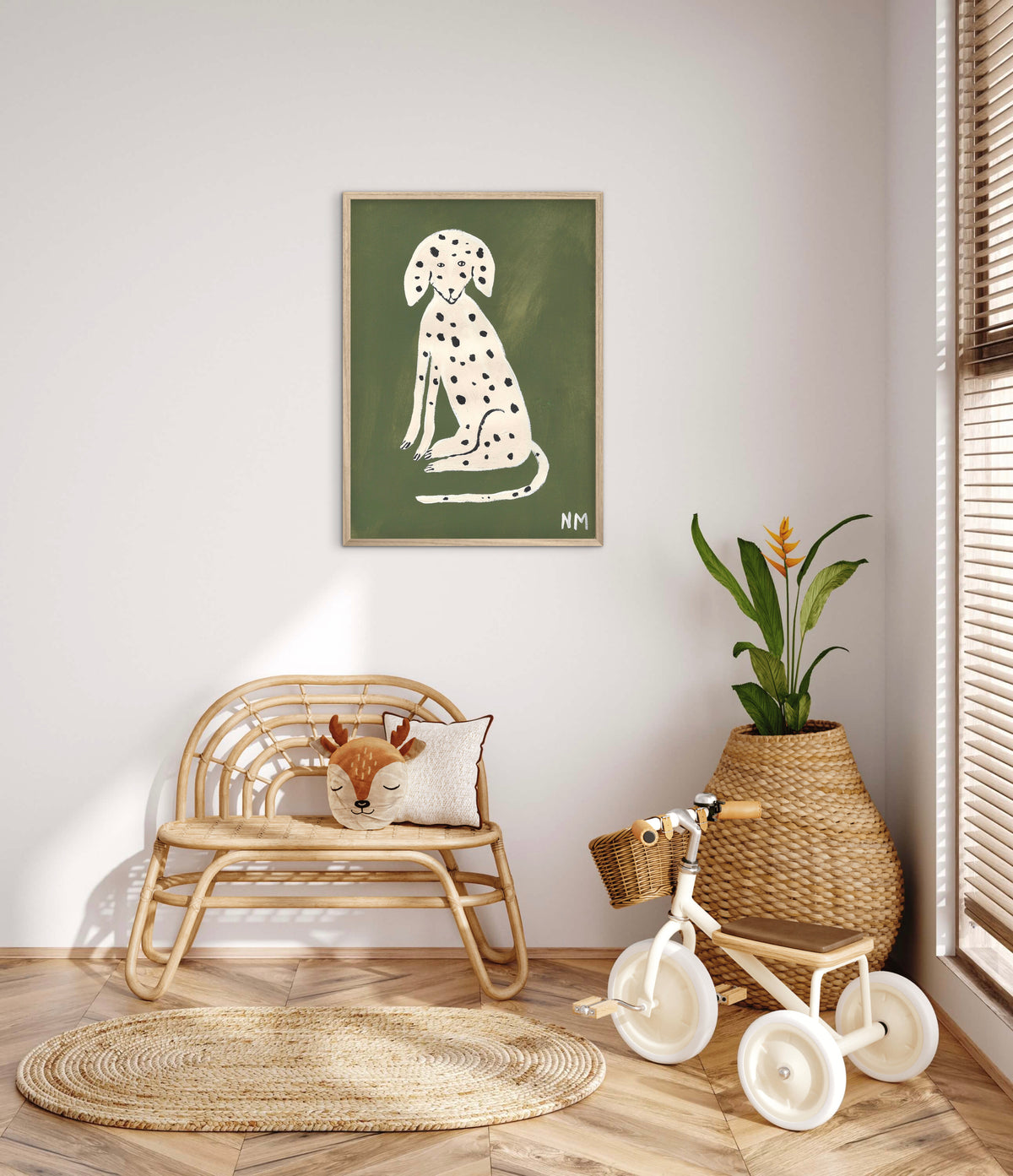 Little Dalmatian print.