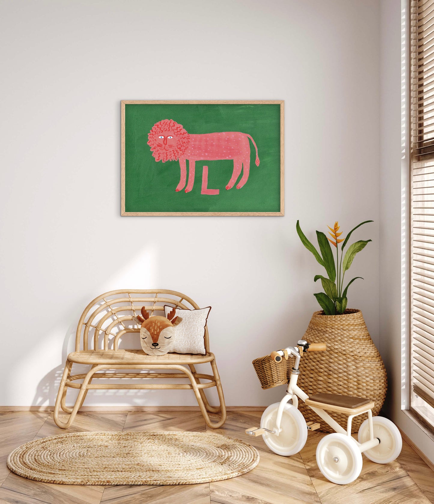 Alphabet L Lion Prints.