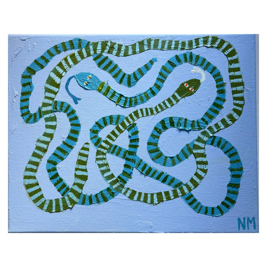 Two snakes.