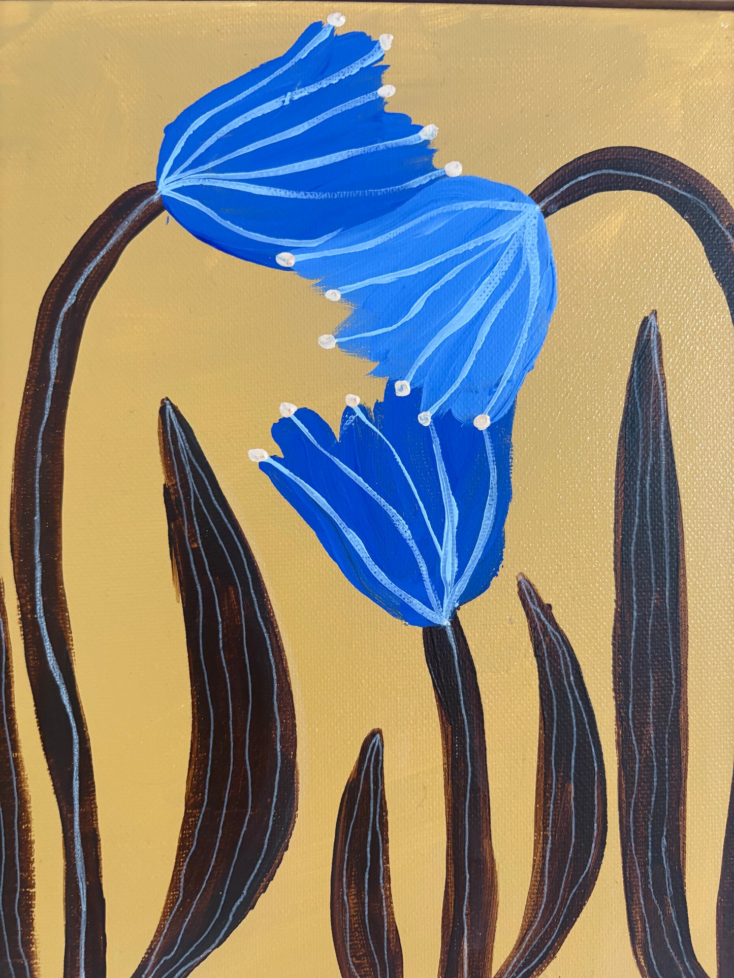 Blue Flowers.
